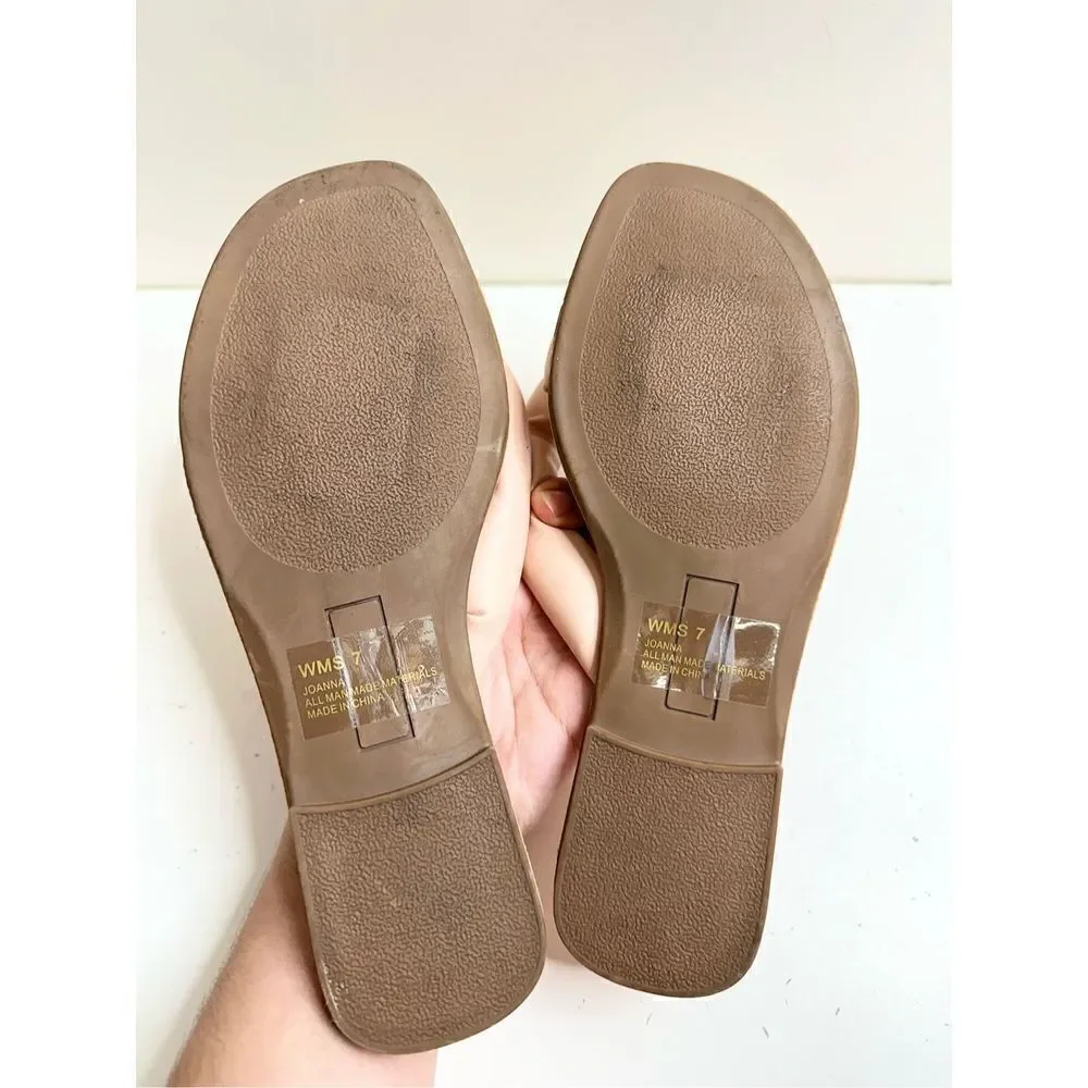 DV Dolce Vita Sandals Womens Size‎ 7 Pink Janae Slip On Flats